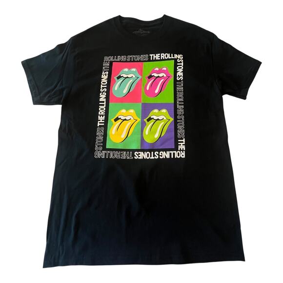 NEW ROLLING STONES Graphic T SHIRT Tongues Logo SM Men's Women's TEE 100% Cotton - Picture 1 of 6